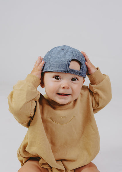 happyjack Baby Sweatshirt Romper (0-18m) - 4 colors